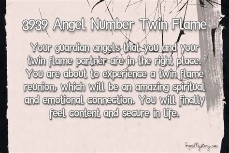 3939 angel number twin flame reunion|3939 Angel Number Meaning, Spirituality, Twin。